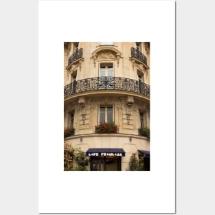 Parisian Building Facades - 3 © Posters and Art